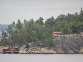 il mar baltico vicino a stoccolma foto