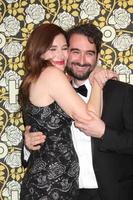 Los Angeles, 10 gennaio - kathryn hahn, jay duplass all'hbo golden globes after party 2016 al beverly hilton il 10 gennaio 2016 a beverly hills, ca foto