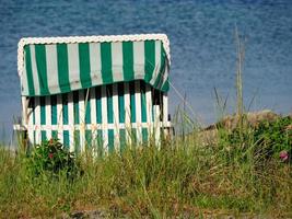 la città di eckernfoerde sul mar baltico foto