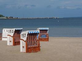 la città di eckernfoerde sul mar baltico foto