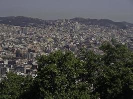 la città di barcellona in spagna foto