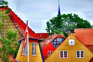 svaneke sull'isola di Bornholm foto