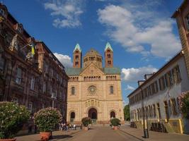 la città vecchia di Spira in Germania foto