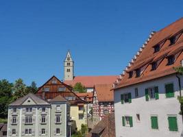 meersburg sul lago di costanza in germania foto