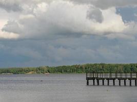 la città di eckernfoerde sul mar baltico foto