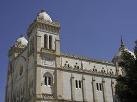 la città di tunisi in tunisia foto