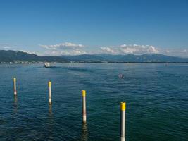 la città di lindau sul lago di costanza foto