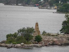 il mar baltico vicino a stoccolma foto