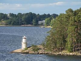 il mar baltico in svezia foto