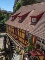 meersburg sul lago di costanza in germania foto