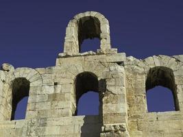 la città di Atene in Grecia foto