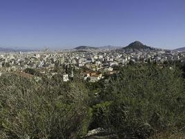 la città di Atene in Grecia foto