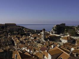 la città di dubrovnik in croazia foto