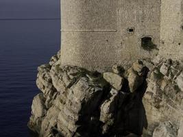 la città di dubrovnik in croazia foto