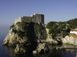 la città di dubrovnik in croazia foto