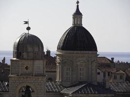 la città di dubrovnik in croazia foto