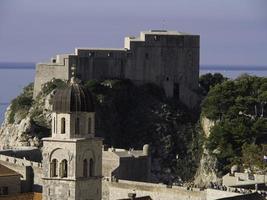 la città di dubrovnik in croazia foto