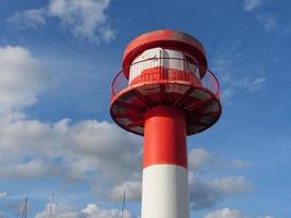 la città di eckernfoerde sul mar baltico foto