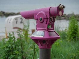 la città di eckernfoerde sul mar baltico foto