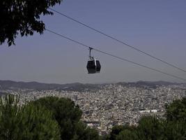 la città di barcellona in spagna foto