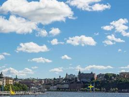 la città di Stoccolma in Svezia foto