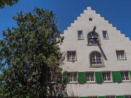 meersburg sul lago di costanza in germania foto