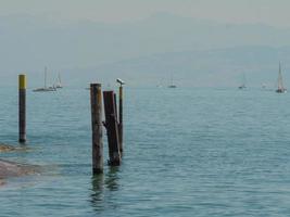 meersburg sul lago di costanza in germania foto