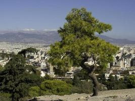 la città di Atene in Grecia foto