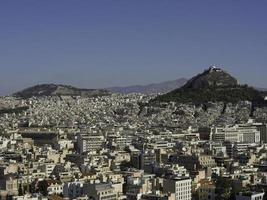 la città di Atene in Grecia foto