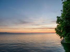 lindau sul lago di costanza in germania foto