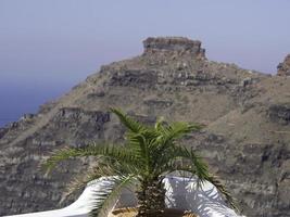 isola di santorini in grecia foto