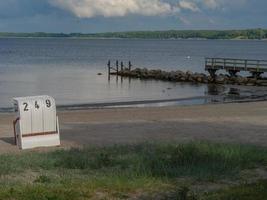 la città di eckernfoerde sul mar baltico foto