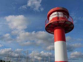 la città di eckernfoerde sul mar baltico foto