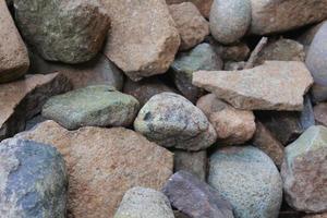 immagine di un mucchio di pietre foto