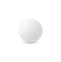 pallina da ping pong su isolato su sfondo bianco foto
