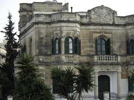 la città di valletta sull'isola di malta foto