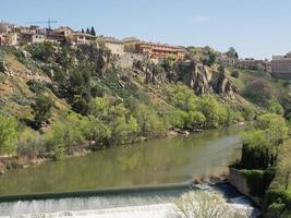 la città vecchia di toledo in spagna foto