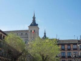 la città vecchia di toledo in spagna foto