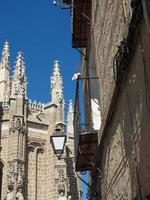 la città vecchia di toledo in spagna foto