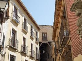 la città vecchia di toledo in spagna foto