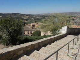 la città vecchia di toledo in spagna foto