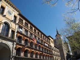 la città vecchia di toledo in spagna foto