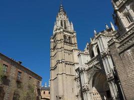 la città vecchia di toledo in spagna foto