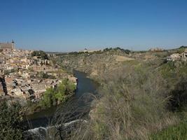 la città vecchia di toledo in spagna foto