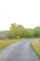 nord tedesco campo agricolo foresta alberi natura paesaggio panorama germania. foto