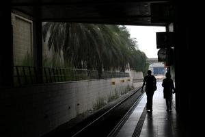 moderne stazioni ferroviarie e ferroviarie in Israele foto