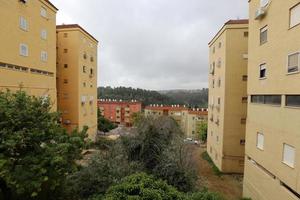 paesaggio in una piccola città nel nord di Israele foto