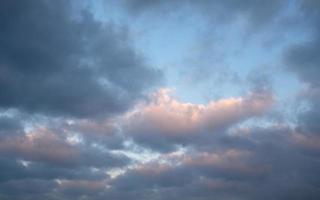 cielo con nuvole foto