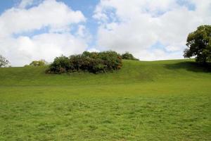 una vista della campagna vicino a hanmer nel Galles del nord foto