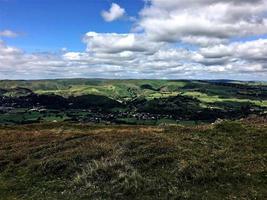 una vista delle colline del Caradoc nello Shropshire foto